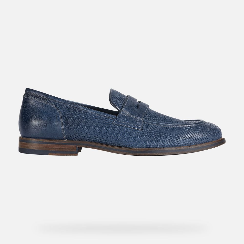 Mocassins Geox Homem Azul Marinho - Bayle - IYSFR0918